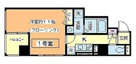 スリアン神楽坂 501 間取り図