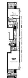 ヴェルデヴィスタ代々木公園 202 間取り図