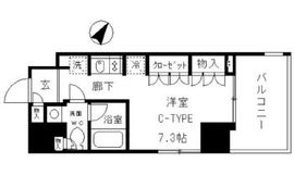 カレドタワー 705 間取り図