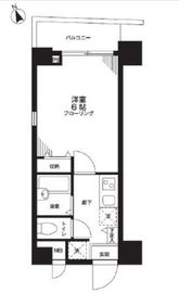 レキシントン・スクエア曙橋 703 間取り図