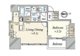 クラッシィスイート・ジオ東麻布 3階 間取り図