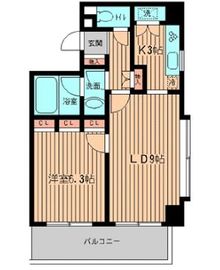 KDXレジデンス代官山2 403 間取り図