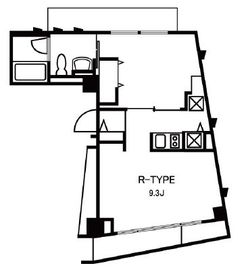 フルハウス代々木 702 間取り図