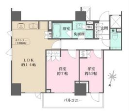 パークハウス平河町 2階 間取り図