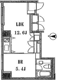 The Hermitage (ザ・ハーミティッジ) 501 間取り図