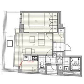 シティテラス赤坂 601 間取り図