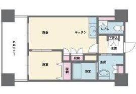 HF西新宿レジデンスウエスト 805 間取り図