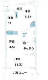 マジェスティハウス新宿御苑パークナード 4階 間取り図