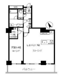 代官山アドレス ザ・タワー 12階 間取り図