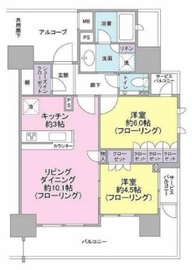 ドレッセ戸越公園プレヴィ 11階 間取り図