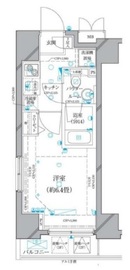 コンシェリア日本橋 3階 間取り図