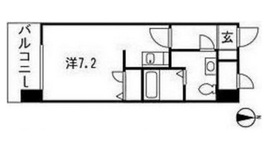 レジデンス江戸川橋 1 間取り図