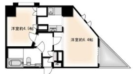 蒼映パーク原宿 404 間取り図