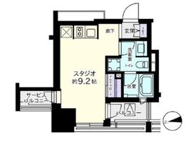 クラッシィハウス神田美土代町 8階 間取り図