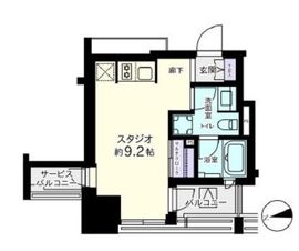 クラッシィハウス神田美土代町 7階 間取り図