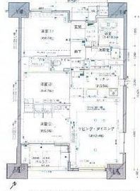 グランスイート東日本橋スクウェア 7階 間取り図