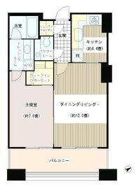 虎ノ門タワーズレジデンス 11階 間取り図