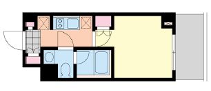 エスティメゾン千石 106 間取り図