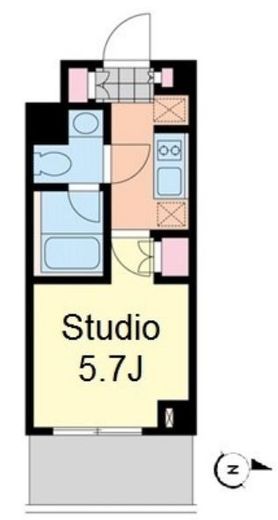エスティメゾン千石 204 間取り図