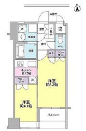 コンフォリア芝公園 1103 間取り図