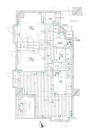 ウィン麻布十番ハラビル 3階 間取り図