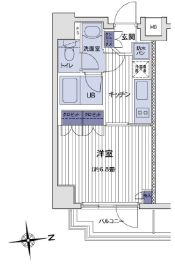 コンフォリア三田トロワ 403 間取り図