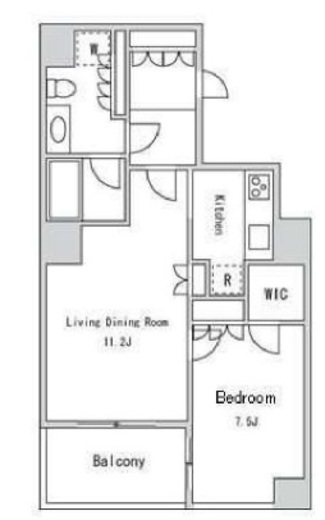 LaSante一番町 402 間取り図