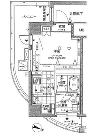 アーバンファースト神楽坂 9階 間取り図