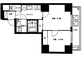 あやめガーデンビル 401 間取り図