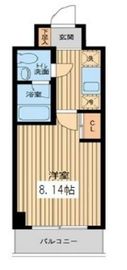 プロスペクト門前仲町 308 間取り図