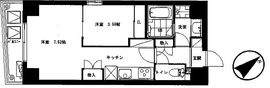 あやめガーデンビル 302 間取り図