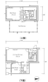 フロンティアレジデンス南麻布 902 間取り図