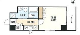 恵比寿三田レジデンス 503 間取り図