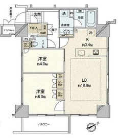 品川タワーレジデンス 11階 間取り図