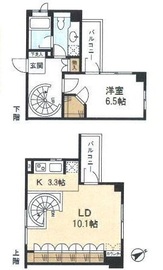 クオス銀座エスト・プルミエ 12階 間取り図