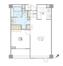 センチュリーパークタワー 109 間取り図