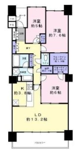 シティタワー品川 35階 間取り図