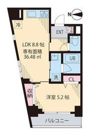 メゾン ウェル 604 間取り図