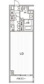 六本木デュープレックスエムズ 512 間取り図