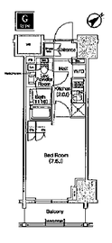 コンフォリア浅草橋 908 間取り図