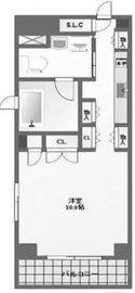 レジデンシャルステート白金 10階 間取り図