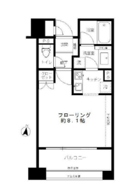 アルス恵比寿メイクス 4階 間取り図