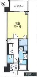 クロスエアタワー 16階 間取り図