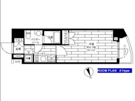 グランドコンシェルジュ広尾 3階 間取り図