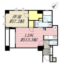 プレミスト不動前 3階 間取り図