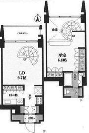 N3ユニテ 401 間取り図