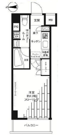 ステージグランデ大森アジールコート 3階 間取り図