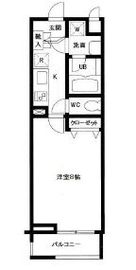 プライムアーバン中目黒 213 間取り図