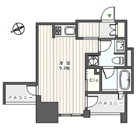 クラッシィハウス神田美土代町 6階 間取り図