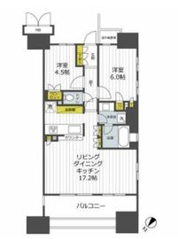 晴海テラス 5階 間取り図